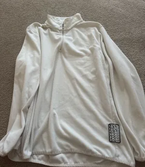 white rains quarter zip white thumbnail 1