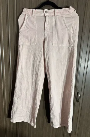 American eagle light pink size 4 jeans thumbnail 1