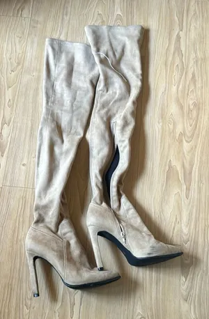 JEFFREY CAMPBELL KNEE HIGH BOOTS thumbnail 1