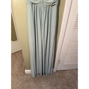Celebrate DB Studio Womens Sz 10 Jersey Twist Knot Empire Waist Dress Dusty Sage thumbnail 8