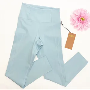 Girlfriend Collective High Rise Compressive Leggings: Sky Light Blue thumbnail 7