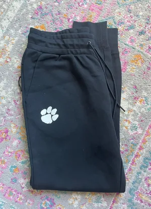 Nike Clemson  Black Sweatpants thumbnail 1