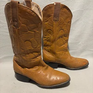 Western Cowboy Pull On Tejas Boots approx. size 7 thumbnail 4