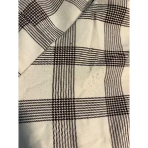 Urban Outfitters Plaid Mini Dress Brown‎ Cream Sweetheart Neckline Size S P thumbnail 10