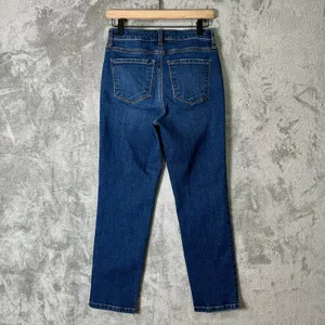 Kut From The Kloth High Rise Reese Fab Ab Ankle Straight Leg Jeans Size 0‎ thumbnail 5