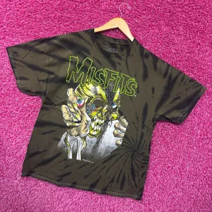 Misfits Mommy Can I Go Out & Kill Oversized Band Tie Dye M thumbnail 3