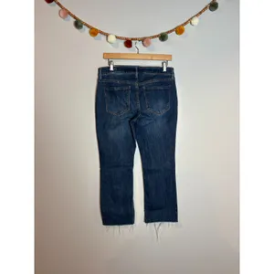 Old Navy dark wash Flare Ankle jeans thumbnail 2