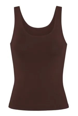 SKIMS G1 Cocoa Smoothing Collection Butter Tank Top Sz 3X 0182 NWT thumbnail 1