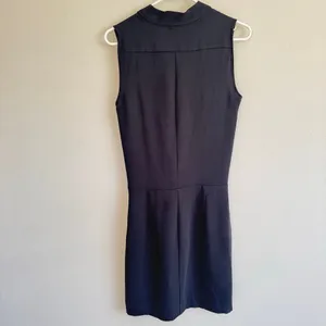Aritzia Babaton Drape Front Faux Wrap Office Career Phoenix Dress Size 4 Small thumbnail 5