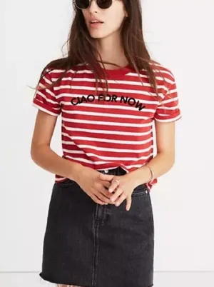 Madewell Ciao For Now Shirt thumbnail 1