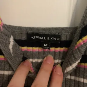 Kendall & kylie striped sweater tank thumbnail 2