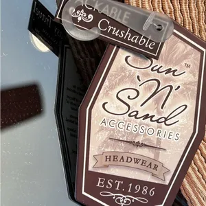 Sun n’ Sand Cowboy Straw Hat NWT thumbnail 7