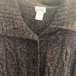 L.L. Bean Brown Wool Blend Sweater thumbnail 2