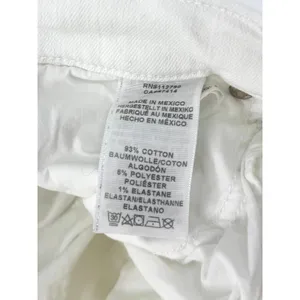 True Religion Halle Mid Rise Super Skinny Jeans White Denim Size 23‎ Womens thumbnail 6