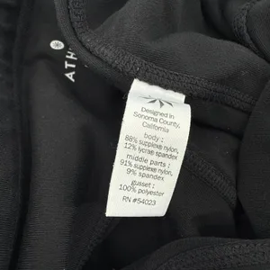 Athleta Women's Excursion Jogger Leggings Pockets Black Ribbed Small‎ thumbnail 8