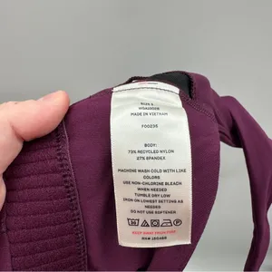 Stitch Fix We Wander Serena‎ Purple Strappy Sports Bra Medium Impact Sz S NEW thumbnail 4
