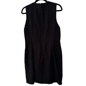The Limited Vintage Black Wool Dress Sheath Career Office Size 12 Made in‎ USA thumbnail 2