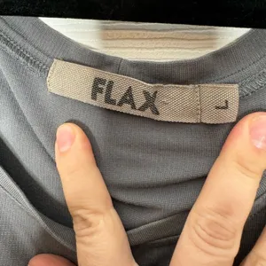 FLAX Gray Minimalist Made In USA Tank Top Size‎ Large thumbnail 3