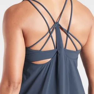 Athleta Solace Support Top, SIZE XS                       Charcoal thumbnail 3