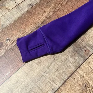 Nike Therma-Fit Womens Purple Drawstring Fingerholes Funnel Hoodie Sz S Athletic thumbnail 5