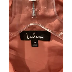 Lulus Jacket Womens Size Medium Mauve Pink Pullover Long 1/2 Zip thumbnail 2