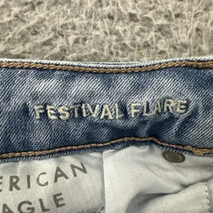 American Eagle Festival Flare Jeans High Rise Boho Retro Women's 10 x 29 thumbnail 6