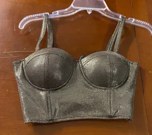 Charlotte Russe corset style Top is size Small. thumbnail 1