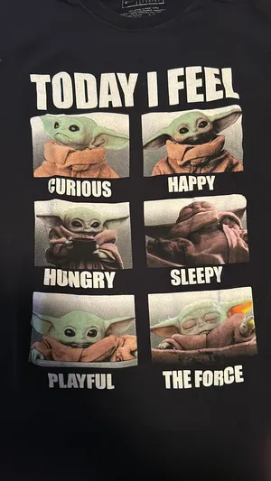 Star Wars T-Shirt Yoda The Mandalorian Baby thumbnail 3