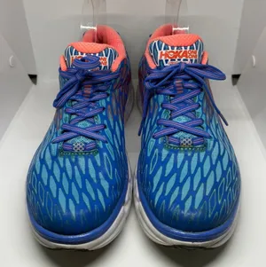 HOKA One One Vanquish 2 Running Shoes Men 1011361 Blue & Orange thumbnail 1