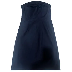 Carefully Chosen ❤️ Navy Textured Strapless Occasion See Measurements for size thumbnail 3