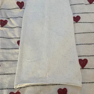 Zara Glittering White Pencil Skirt thumbnail 2
