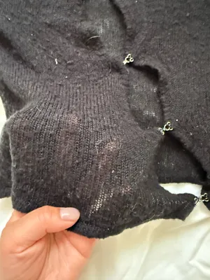Tj jazz black knitted top Size XXS thumbnail 3