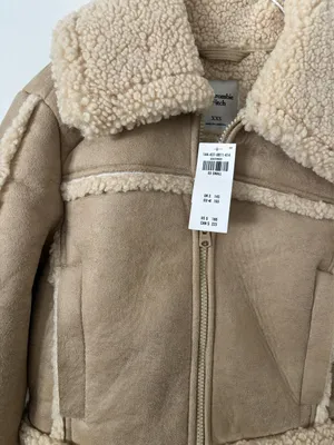 Abercrombie and fitch vegan suede Sherpa jacket thumbnail 4