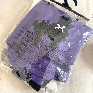 Charades 50’s Poodle Skirt Costume Halloween NEW Size Medium Purple thumbnail 10