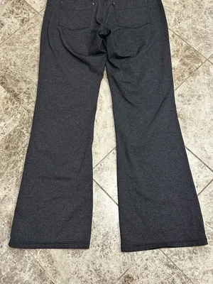 Athleta Bettona Classic Pant Heather Gray Flare Leg Mid Rise Medium thumbnail 9