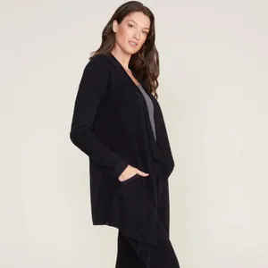 Barefoot Dreams CozyChic Calypso Cardigan Women's Size L/XL Bamboo Wrap Comfy‎ thumbnail 3