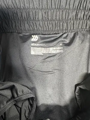 Women’s Black Athletic Shorts with Elastic Waist Sz XL by All In Motion NWT thumbnail 6