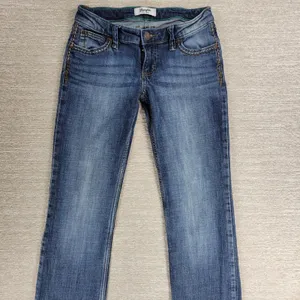 Wrangler Retro Low Rise Boot Cut Jeans Size 0/34 Tall Medium Wash Denim Western thumbnail 5