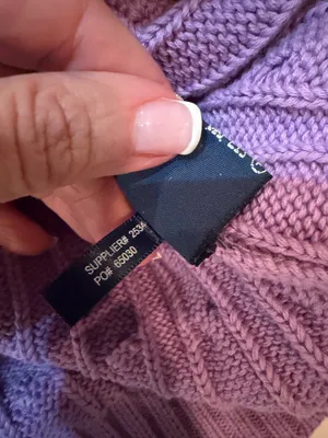 NWT Ralph Lauren Sport Lavender Cable Knit V-Neck Sweater XL Pony Logo thumbnail 6