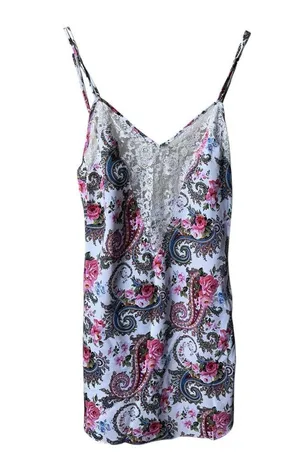 Victoria's Secret Gold Label Vintage Floral Paisley Slip Dress Size Small thumbnail 3