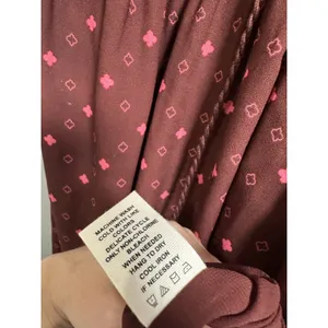 Chelsea‎ & Violet Small Womens Maxi Dress Long Sleeve Burgundy Boho Peasant thumbnail 5