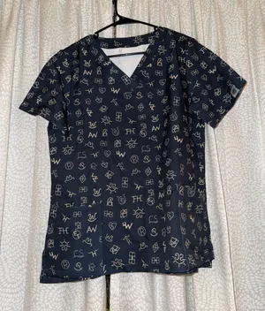 Spurrin Scrubs Blue Size L thumbnail 1