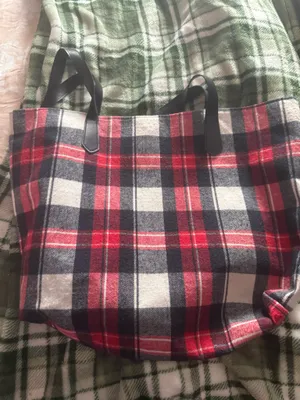 Yankee candle tote bag Red thumbnail 1