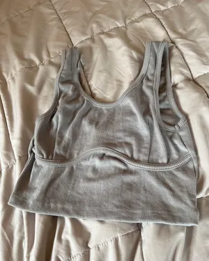 Pitaya gray bustier crop top thumbnail 1