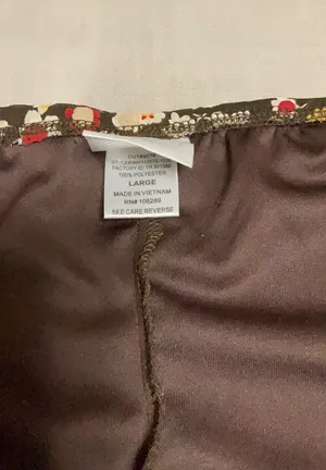 Blouse Brown Size L thumbnail 5