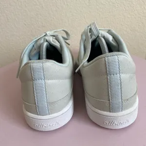 Allbirds Plant Paces Sneaker Dreamy Green/ Blizzard Womens size 8 thumbnail 9