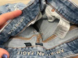 American Eagle Outfitters Curvy Straight Jeans thumbnail 3