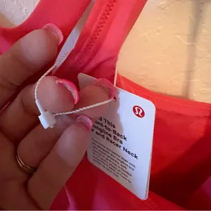Lululemon Bend This V and Racer Bra. NWT SOLD OUT color GLZP S/M. (Glazed Pink) thumbnail 4