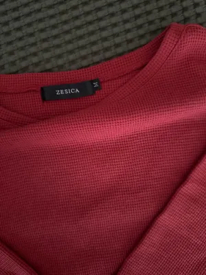 Burnt Red Thermal Long Sleeve Size M thumbnail 4