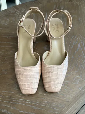 Naturalizer Blush Croc-Embossed Ankle-Strap Block Heel thumbnail 2